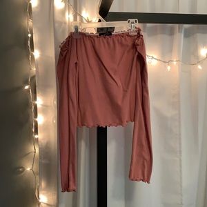 Forever 21 long sleeve crop